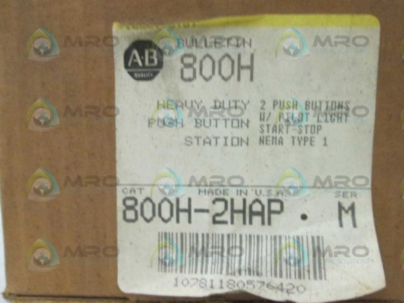 Allen Bradley 800H2HAP NSFP * GENUINE * AB 800H 2HAP