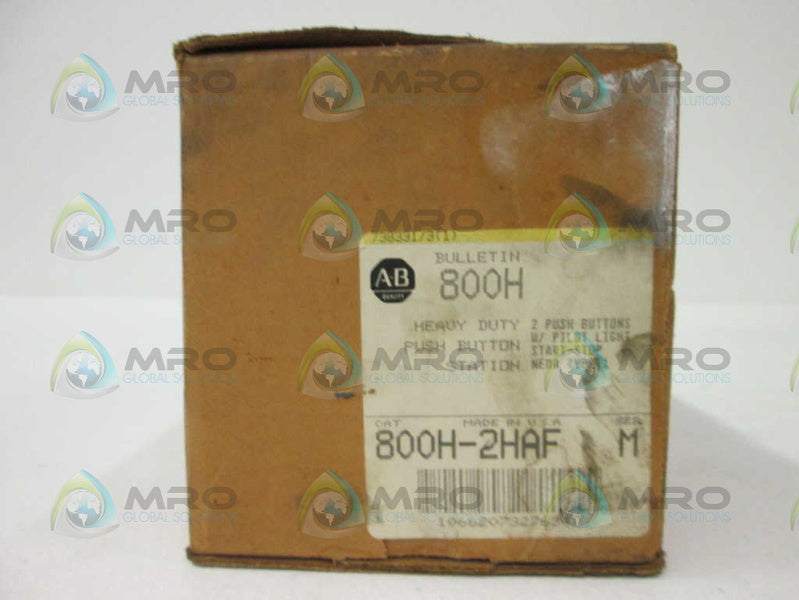 Allen Bradley 800H2HAF NSFP * GENUINE * AB 800H 2HAF