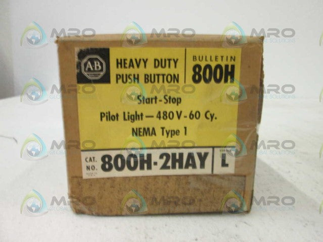 Allen Bradley 800H2HAY NSFP * GENUINE * AB 800 H2HAY