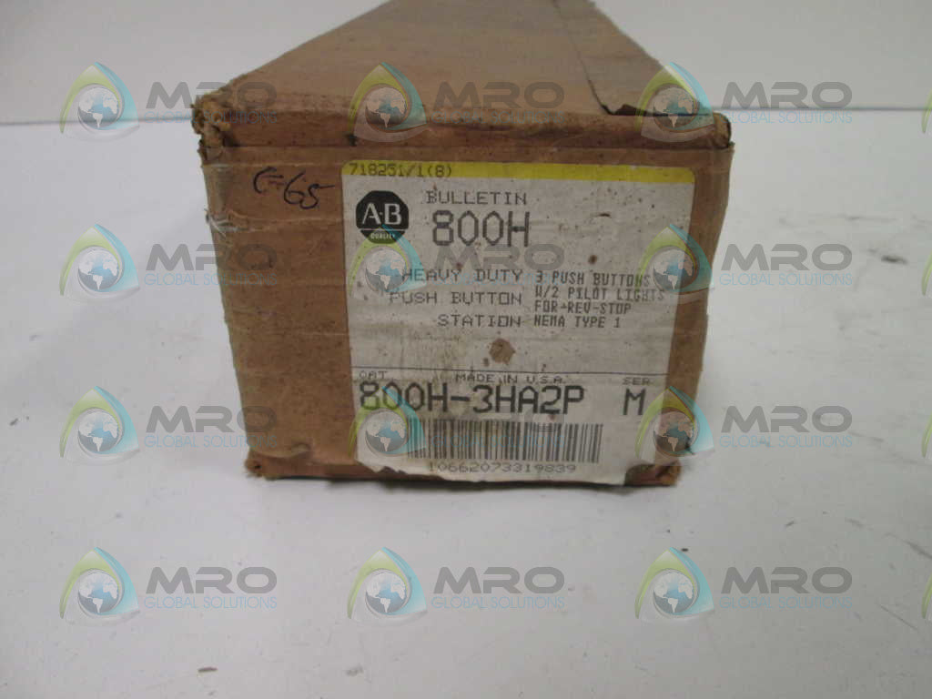 Allen Bradley 800H3HA2P NSFP **GENUINE** AB 800H 3HA2P