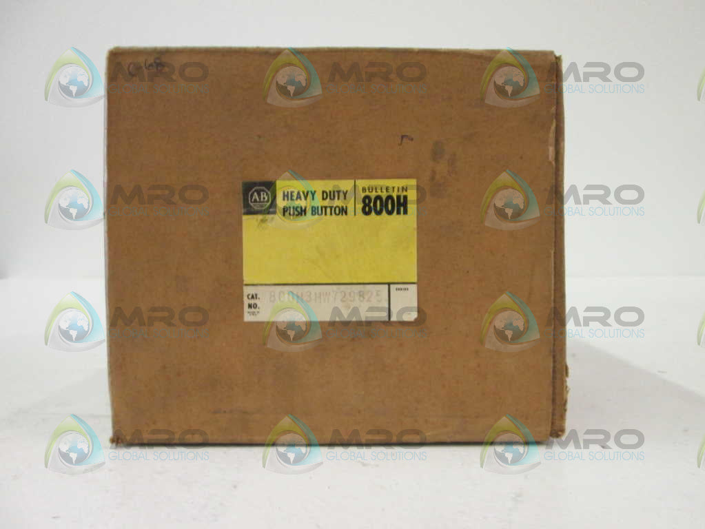 Allen Bradley 800H3HW729825 NSFP **GENUINE** AB 800H 3HW729825