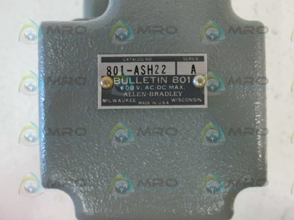 Allen Bradley 801ASH22 NSFP **GENUINE** AB 801 ASH22