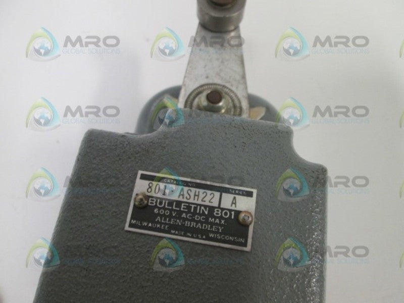 Allen Bradley 801ASH22 NSNP * GENUINE * AB 801 ASH22