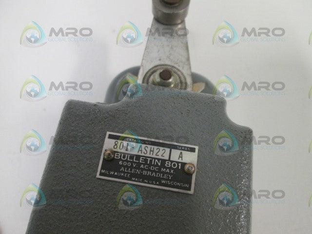 Allen Bradley 801ASH22 NSNP **GENUINE** AB 801 ASH22