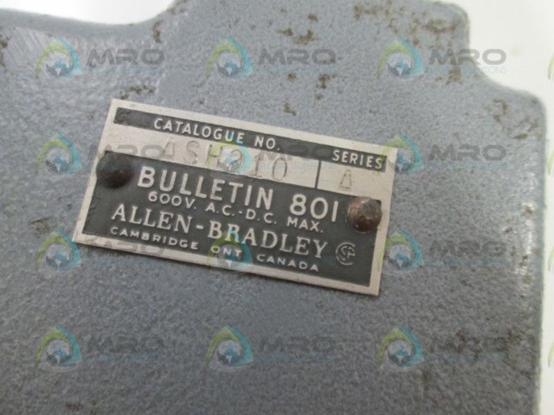 Allen Bradley 801ASH210 NSNP * GENUINE * AB 801 ASH210