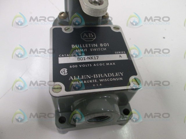 Allen Bradley 801NX17 NSFP **GENUINE** 801 NX17