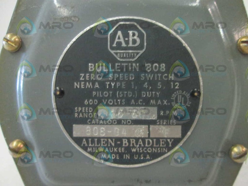Allen Bradley 808G4 NSNP **GENUINE** AB 808 G4
