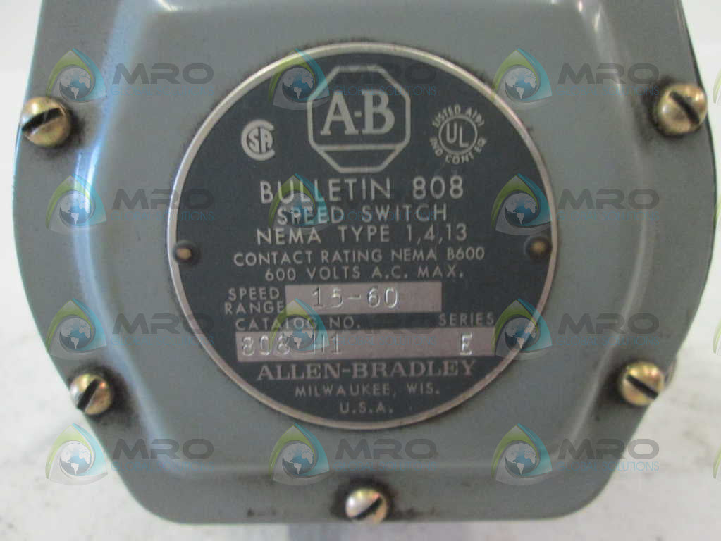 Allen Bradley 808H1 NSFP **GENUINE** AB 808 H1