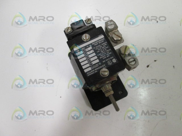 Allen Bradley 809A01E NSNP **GENUINE** AB 809 A01E