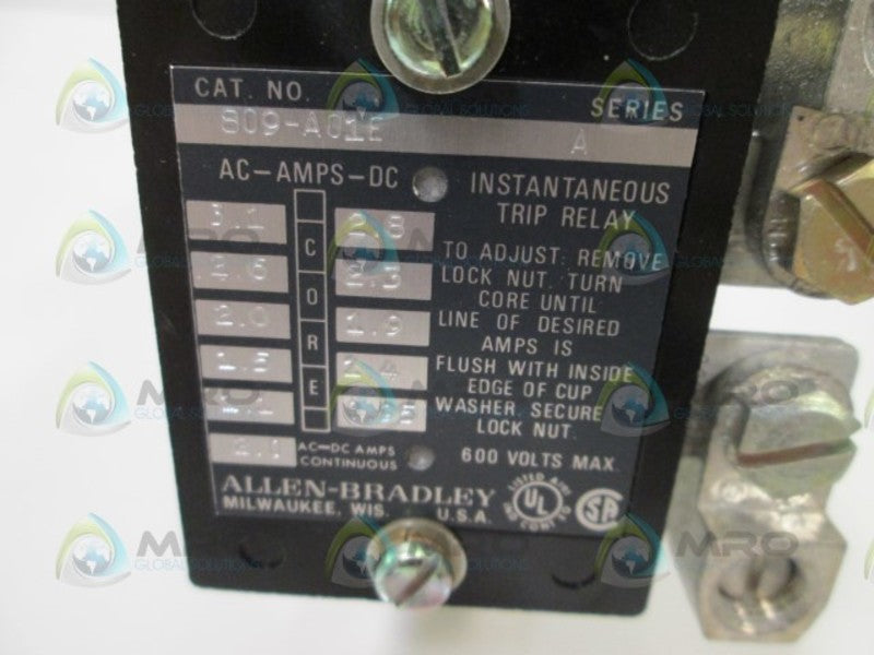 Allen Bradley 809A01E NSFP * GENUINE * AB 809 A01E