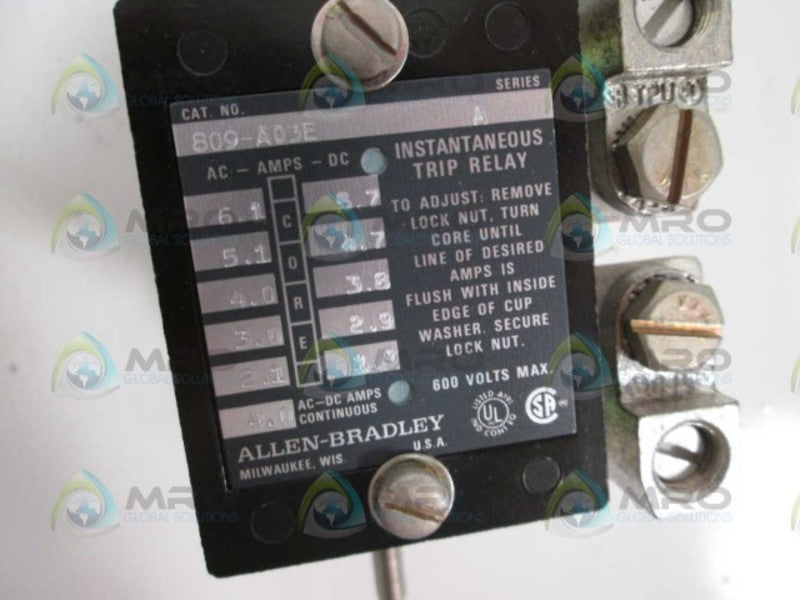 Allen Bradley 809A03E NSFP * GENUINE * AB 809 A03E