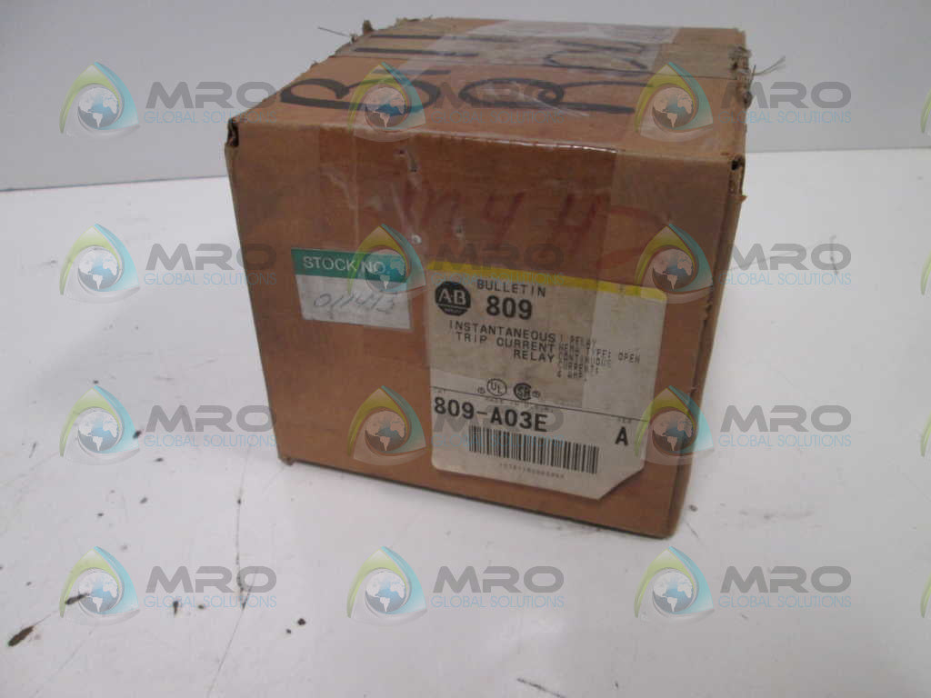 Allen Bradley 809A03E NSFP **GENUINE** AB 809 A03E