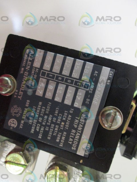 Allen Bradley 809A06E NSFP * GENUINE * AB 809 A06E