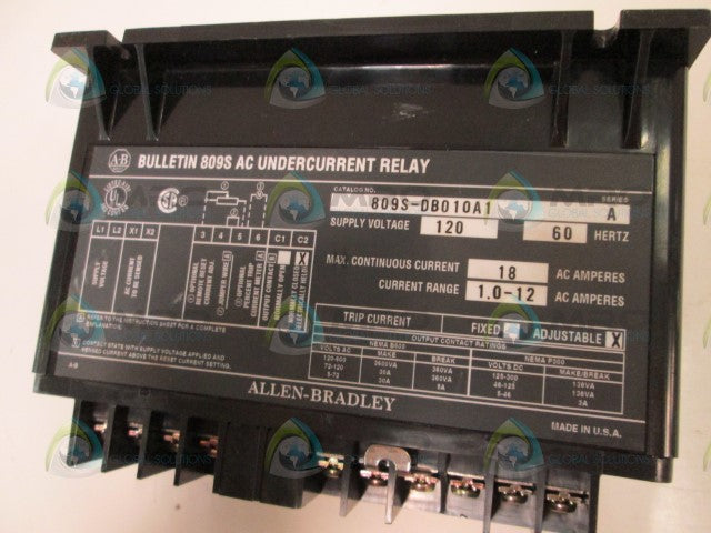 Allen Bradley 809SDB010A1 NSNP **GENUINE** AB 809S DB010A1
