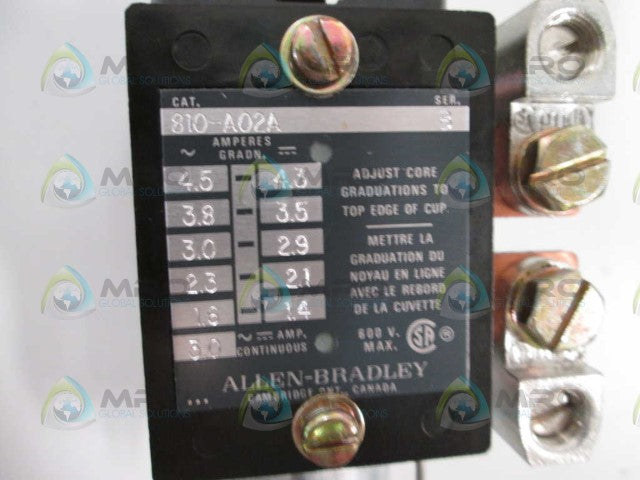 Allen Bradley 810A02A NSFP * GENUINE * AB 810 A02A