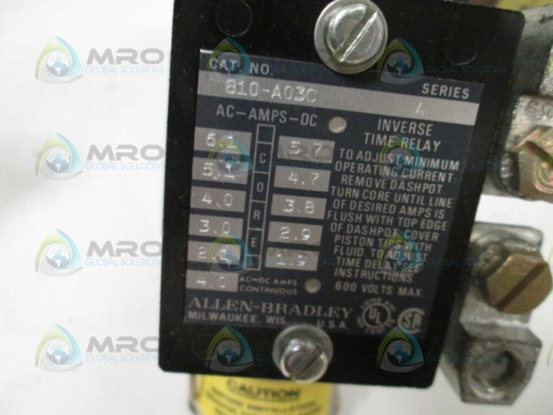Allen Bradley 810A03C NSFP * GENUINE * AB 810 A03C