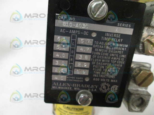 Allen Bradley 810A03C NSFP **GENUINE** AB 810 A03C