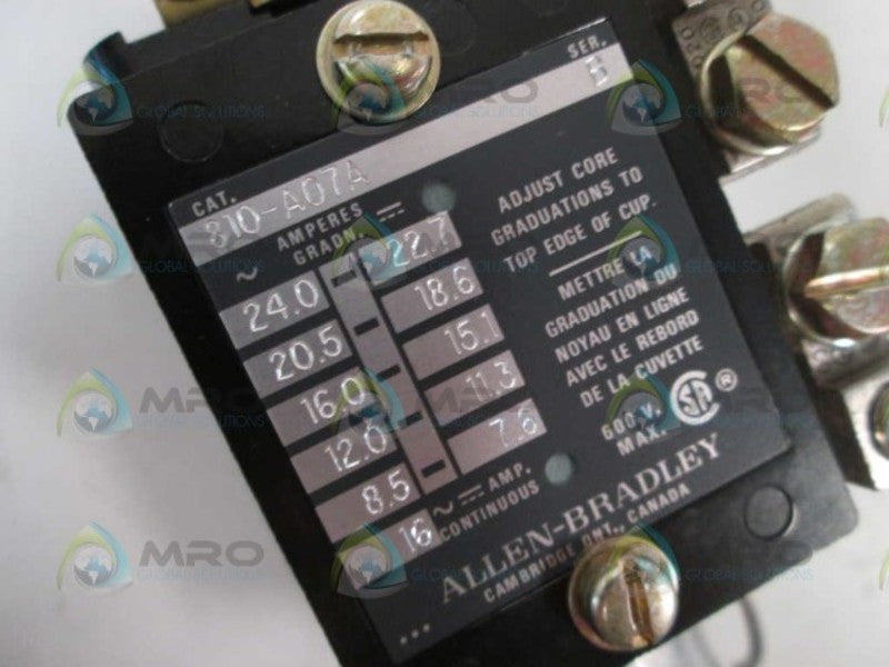 Allen Bradley 810A07A NSFP * GENUINE * AB 810 A07A