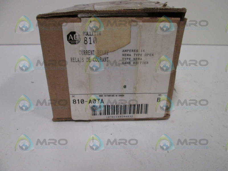 Allen Bradley 810A07A NSFP * GENUINE * AB 810 A07A