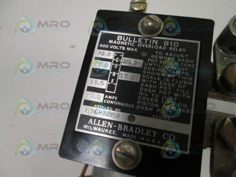 Allen Bradley 810A08A NSFP * GENUINE * AB 810 A08A