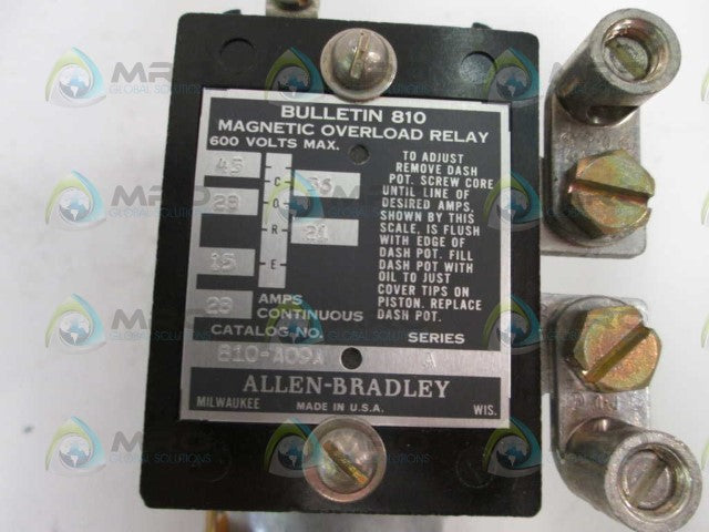 Allen Bradley 810A09A NSFP **GENUINE** AB 810 A09A