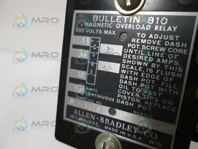 Allen Bradley 810A12A NSNP **GENUINE** AB 810 A12A