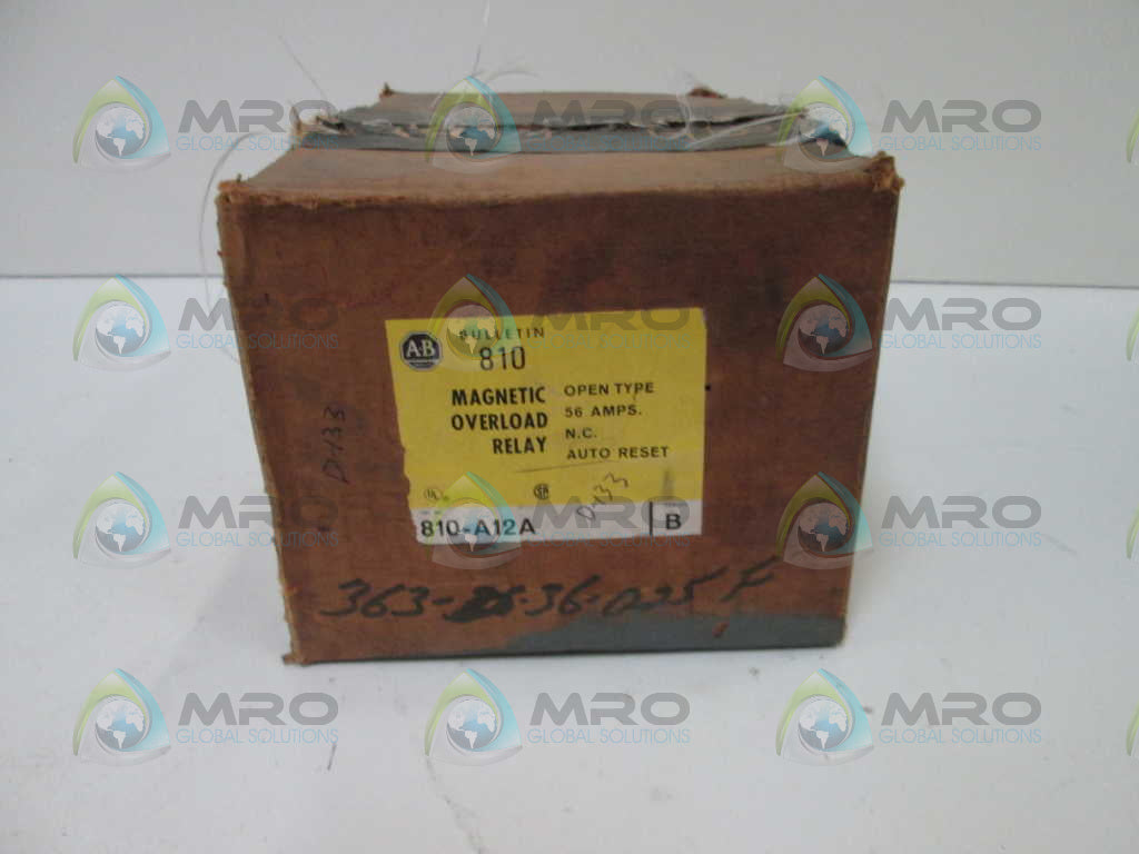Allen Bradley 810A12A NSFP **GENUINE** AB 810 A12A