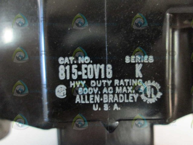 Allen Bradley 815EOV16 NSNP **GENUINE** AB 815 EOV16