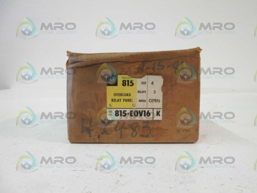 Allen Bradley 815EOV16 NSFP **GENUINE** AB 815 EOV16