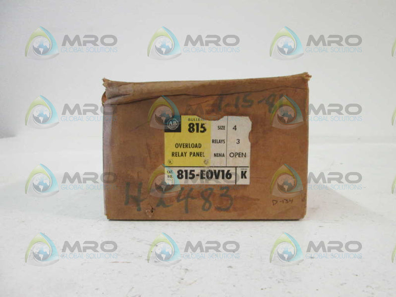Allen Bradley 815EOV16 NSFP * GENUINE * AB 815 EOV16