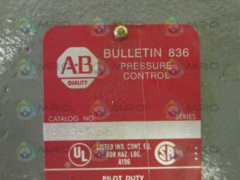 Allen Bradley 836C3E NSNP * GENUINE * AB 836 C3E