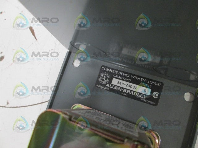 Allen Bradley 849ZAD32 NSNP **GENUINE** AB 849 ZAD32