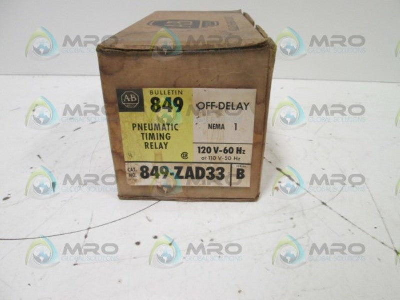 Allen Bradley 849ZAD33 NSFP * GENUINE * AB 849 ZAD33