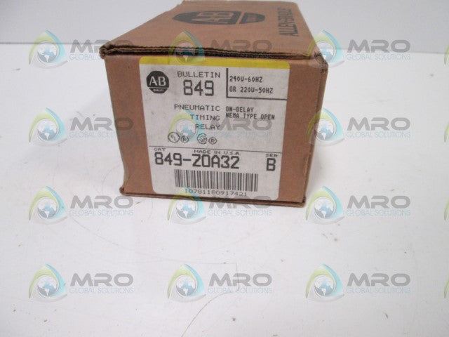 Allen Bradley 849ZOA32 NSFP * GENUINE * AB 849 ZOA32