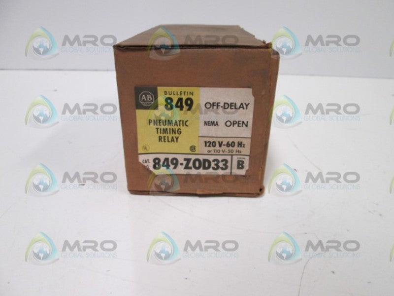 Allen Bradley 849ZOD33 NSFP * GENUINE * AB 849 ZOD33