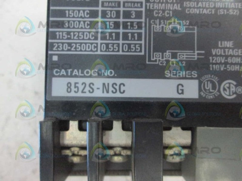 Allen Bradley 852SNSC NSNP * GENUINE * AB 852S NSC