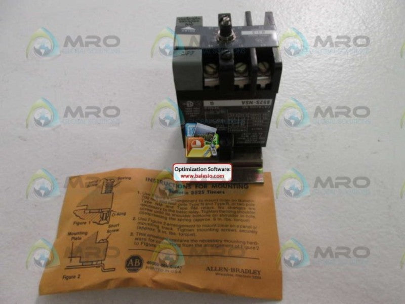 Allen Bradley 852SNSA Solid State Timing Module NSFP ** GENUINE ** AB 852S NSA