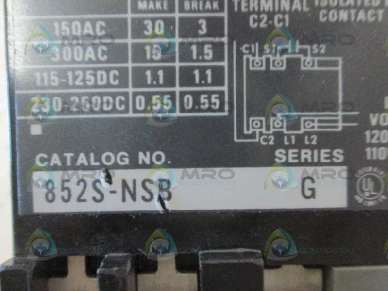 Allen Bradley 852SNSB NSNP ** GENUINE ** AB 852S NSB