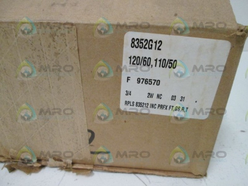 Asco 8352G12 NSFP ** GENUINE ** 120/60 110/50