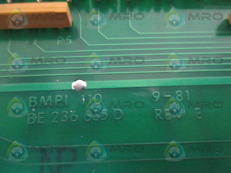 BALANCE ENGINEERING BMPI-110 BE-236-635-D CIRCUIT BOARD *USED*
