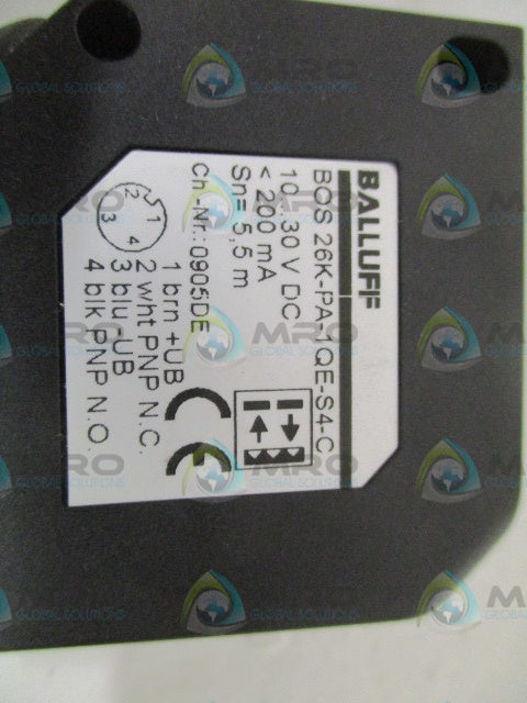 BALLUFF BOS26K-PA-1QE-S4-C PHOTOELECTRIC SENSOR *NEW IN BOX*