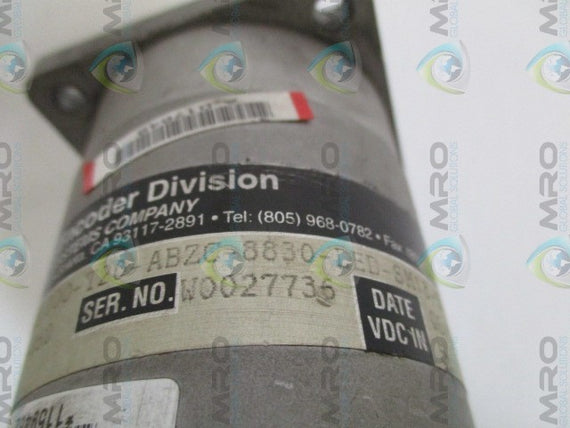 BEI H25D-SS-48,000-T20-ABZC-8830-LED-SM18-S 924-01041-060 ENCODER *USED*