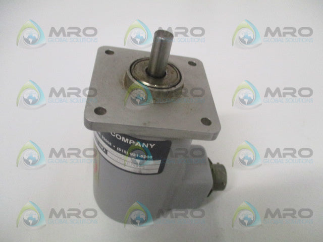 BEI M25D-X-HSS4096N-XD2-CR-S-C14-S-12 ROTARY ENCODER *USED*