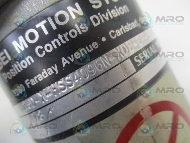 BEI M25D-X-HSS4096N-XD2-CR-S-C14-S-12 ROTARY ENCODER *USED*