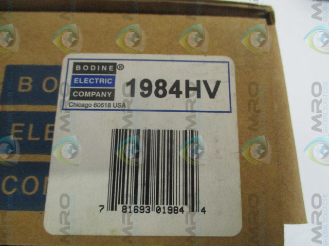 BODINE ELECTRIC 1984HV ENCLOSURE KIT *NEW IN BOX*