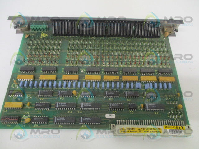BOSCH 1070075324-103 INPUT MODULE *NEW NO BOX*