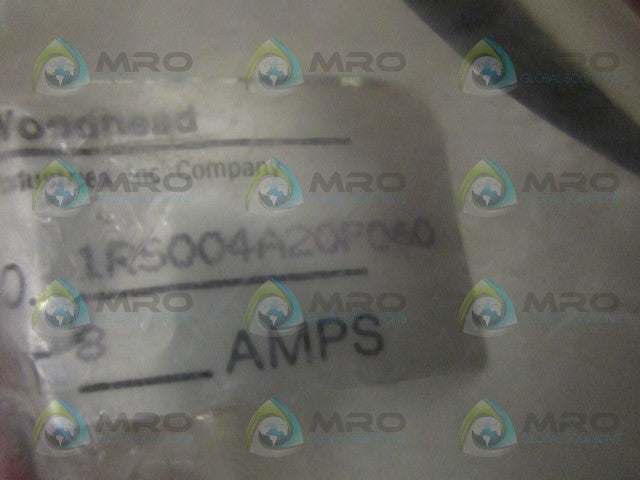DANIEL WOODHEAD MINI-CHANGE 1R5004A20F060 41403 RECEPTACLE *NEW IN FACTORY BAG*