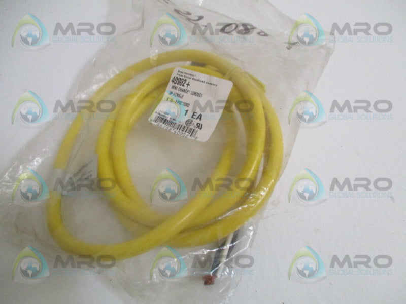 DANIEL WOODHEAD 40902+ CORDSET * NEW IN FACTORY BAG *