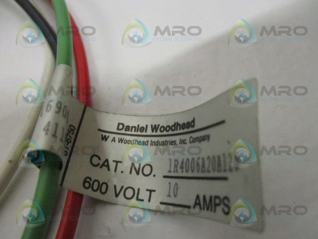 DANIEL WOODHEAD 41103 RECEPTACLE *NEW NO BOX*