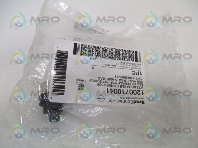DANIEL WOODHEAD 8A5000-31 ATTACHABLE CONNECTOR *NEW IN FACTORY BAG*